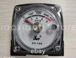 1PC SWP-CY100 Mechanical Differential Pressure Gauge For Natural Gas Filter