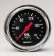 Autometer 2422 Traditional Chrome Oil Pressure Gauge 2-1/16 200psi Mechanical