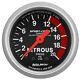 Autometer 3328 2-1/16 In. Nitrous Pressure Gauge, 0-2000 Psi, Mechanical, Sport