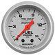 Autometer 4311 2-1/16 In. Fuel Pressure Gauge, 0-15 Psi, Mechanical, Ultra Lite