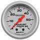 Autometer 4325 2-1/16 In. Exhaust Pressure Gauge, 0-60 Psi, Mechanical, Ultra Li