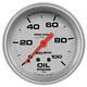 Autometer 4421 Gauge, Oil Pressure, 2 5/8, 100psi, Mechanical, Ultra-lite