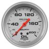 Autometer 4422 Ultra-lite Mechanical Oil Pressure Gauge