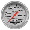 Autometer 4426 Ultra-lite Mechanical Brake Pressure Gauge