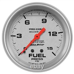 AutoMeter 4611 Ultra-Lite Mechanical Fuel Pressure Gauge