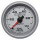 Autometer 4921 Ultra-lite Ii Mechanical Oil Pressure Gauge