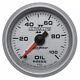Autometer 4921 Ultra-lite Ii Mechanical Oil Pressure Gauge