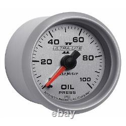 AutoMeter 4921 Ultra-Lite II Mechanical Oil Pressure Gauge