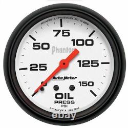 AutoMeter 5823 Phantom Mechanical Oil Pressure Gauge