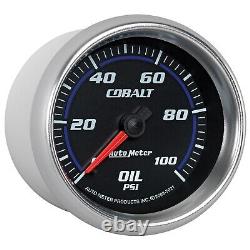 AutoMeter 7921 Cobalt Mechanical Oil Pressure Gauge