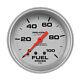 Autometer Fuel Pressure Gauge Ultra-lite 2 5/8in Mechanical 100psi