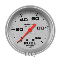 AutoMeter Fuel Pressure Gauge Ultra-Lite 2 5/8in Mechanical 100psi