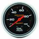 Autometer Oil Pressure Gauge Liquid Filled Mechanical 66.7mm 0-100 Psi