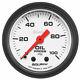 Autometer Oil Pressure Gauge Phantom 52mm 0-100 Psi Mechanical