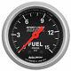 Autometer Sport-comp Fuel Pressure Gauge Mechanical 2-1/16in 0-15 Psi
