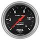 Auto Meter 2-5/8 Fuel Pressure Gauge 0-15 Psi Mechanical Sport-comp 3411