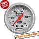 Auto Meter 4312 Ultra-lite Mechanical Fuel Pressure Gauge, 2-1/16, 0-100 Psi