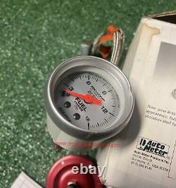 Auto Meter 4313 Ultra Lite Mechanical Fuel Pressure Gauge 2 1/16 0-15 PSI