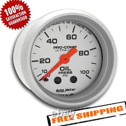 Auto Meter 4321 Ultra-Lite Mechanical Oil Pressure Gauge