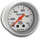 Auto Meter 4321 Ultra-lite Mechanical Oil Pressure Gauge, Regular, 2.3125 In