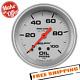 Auto Meter 4421 Ultra-lite 2-5/8 Mechanical Oil Pressure Gauge, 0-100 Psi