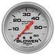 Auto Meter 4602 2-5/8 Ultra-lite Mechanical Blower Pressure Gauge 0-60 Psi