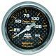 Auto Meter 4720 2-1/16 Mechanical Air Pressure Gauge 150psi, Carbon Fiber