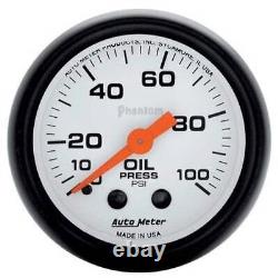 Auto Meter 5721 Mechanical Oil Pressure Gauge