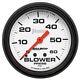 Auto Meter 5802 2-5/8 Blower Pressure Gauge 0-60 Psi Mechanical Phantom