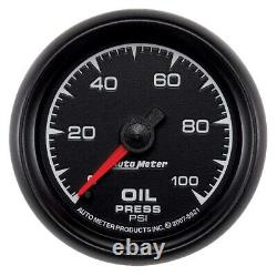 Auto Meter 5921 2-1/16 ES Mechanical Oil Pressure Gauge 0-100 PSI