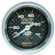 Auto Meter Fuel Pressure Gauge 4712 Carbon Fiber 0-100 Psi 2-1/16 Mechanical