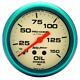 Auto Meter Oil Pressure Gauge 4523 Ultra-nite 0 To 150 Psi 2-5/8 Mechanical