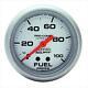 Auto Meter Ultra-lite Mechanical Fuel Pressure Gauge 4412