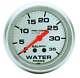 Auto Meter Water Pressure Gauge 0-35 Psi Mechanical 4407