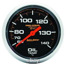 Autometer 5441 Pro Comp Liquid Filled Mechanical Oil Temperature Gauge