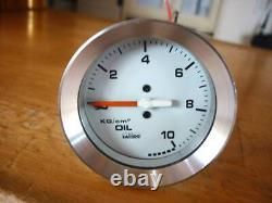 Near Mint LAMCO 52mm Mechanical Oil Pressure Gauge JAPAN