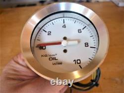 Near Mint LAMCO 52mm Mechanical Oil Pressure Gauge JAPAN