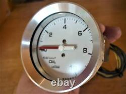 Near Mint LAMCO 52mm Mechanical Oil Pressure Gauge JAPAN