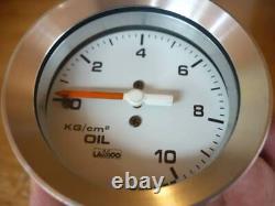 Near Mint LAMCO 52mm Mechanical Oil Pressure Gauge JAPAN