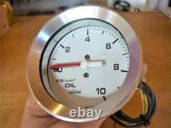 Near Mint LAMCO 52mm Mechanical Oil Pressure Gauge JAPAN