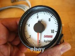 Near Mint Omori 45mm Mechanical Oil Pressure Gauge JAPAN