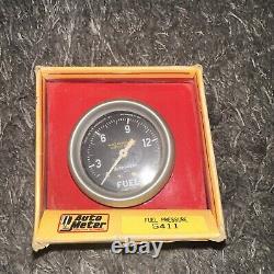 New AutoMeter 5411 Pro-Comp Liquid-Filled Mechanical Fuel Pressure Gauge