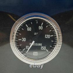 Stewart Warner 82329 Air Pressure Gauge Mechanical 0 150 Chrome